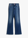 Denim Blugi Sylvia Skinny Evazati Cu Talie Inalta  Femei