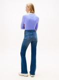 Denim Blugi Sylvia Skinny Evazati Cu Talie Inalta  Femei