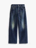 Denim Blugi Mia Relaxati Drepti Cu Talie Medie  Femei