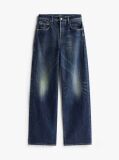 Denim Blugi Mia Relaxati Drepti Cu Talie Medie  Femei