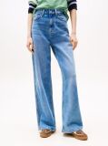 Denim Blugi Claire Coolmax Wide Cu Talie Inalta  Femei