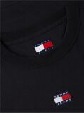 Negru Tricou Boxy  Femei