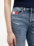 Denim Vintage Blugi Drepti Cu Croiala Slim Talie Medie  Femei