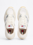 Bej Pantofi Sport Cu Contrast Metalic  Femei