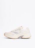 Bej Pantofi Sport Cu Contrast Metalic  Femei