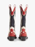 Multi Cizme Archive Cowboy Din Piele Cu Blocuri De Culoare  Femei