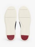 Blue Mocasini Slip-On Din Piele Intoarsa Cu Semnatura Brandului  Barbati