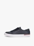 Blue Debossed Logo Trainers  Men
