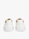 Alb Pantofi Sport Din Piele Cu Talpa Cupsole  Barbati