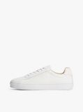 Alb Pantofi Sport Din Piele Cu Talpa Cupsole  Barbati