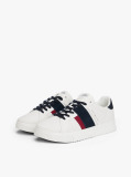 Bej Sneakers Cu Texturi Mixte Si Talpa Fine Cleat  Barbati