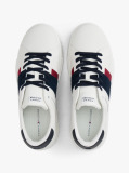 Bej Sneakers Cu Texturi Mixte Si Talpa Fine Cleat  Barbati
