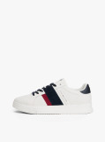 Bej Sneakers Cu Texturi Mixte Si Talpa Fine Cleat  Barbati