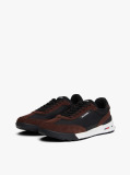 Multi Sneakers Retro Cu Piele Intoarsa Si Talpa Cleat  Barbati