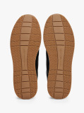 Negru Sneakers Hibrid Din Piele Cu Talpa Fine Cleat  Barbati