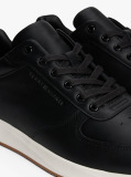 Negru Sneakers Hibrid Din Piele Cu Talpa Fine Cleat  Barbati