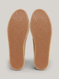 Beige Flatform Linen Espadrilles  Women