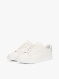 Alb Pantofi Sport Essential Din Piele Metalizata  Femei