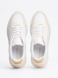 Alb Pantofi Sport Din Piele TH Monogram  Femei