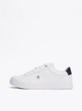 Alb Pantofi Sport Essential Din Piele   Femei