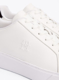 Alb Pantofi Sport Flatform Din Piele  Femei