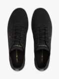 Negru Pantofi Sport Din Panza Cu Broderie Steag  Femei