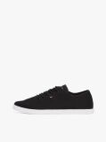 Negru Pantofi Sport Din Panza Cu Broderie Steag  Femei