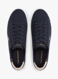 Blue Pantofi Sport Din Panza Cu Panou Metalic   Femei