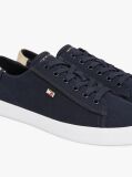 Blue Pantofi Sport Din Panza Cu Panou Metalic   Femei