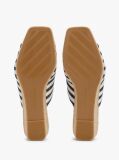 Multi Espadrile Cu Toc Wedge Si Dungi  Femei