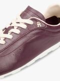 Rosu TH Monogram Sneakers Din Piele Cu Low Profil   Femei