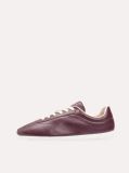 Rosu TH Monogram Sneakers Din Piele Cu Low Profil   Femei