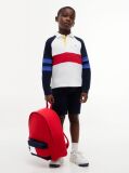 Rosu Rucsac Pentru Copii Essential Signature Cu Buzunare Si Blocuri De Culori  Copii unisex