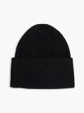 Negru Caciula Tricotata Ribbed Cu Logo Heritage  Copii unisex