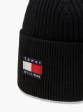 Negru Caciula Tricotata Ribbed Cu Logo Heritage  Copii unisex