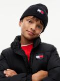 Negru Caciula Tricotata Ribbed Cu Logo Heritage  Copii unisex