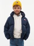 Yellow Kids' Heritage Flag Logo Rib-Knit Beanie  Kids Unisex