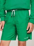 Verde Pantaloni Scurti Cu Emblema Brodata Hilfiger  Baieti
