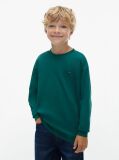 Verde Tricou Essential Din Jersey Cu Maneca Lunga  Baieti