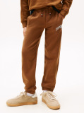 Maro Pantaloni Jogger Din Fleece Cu Imprimeu Si Logo Varsity  Baieti