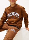 Maro Pantaloni Jogger Din Fleece Cu Imprimeu Si Logo Varsity  Baieti