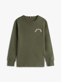 Verde Take A Hike Print Tricou Cu Maneca Lunga  Baieti