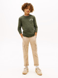 Verde Take A Hike Print Tricou Cu Maneca Lunga  Baieti
