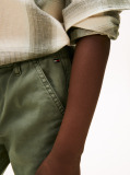Verde Pantaloni Cargo Essential Herringbone  Baieti