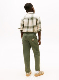 Verde Pantaloni Cargo Essential Herringbone  Baieti