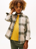 Multi Camasa Waffle Knit Cu Croiala Regular  Baieti