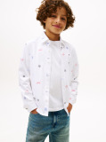 White Varsity Jersey Long Sleeve Shirt  Boys
