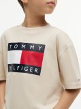 Bej Tricou Din Jersey Cu Imprimeu Heritage Flag  Baieti
