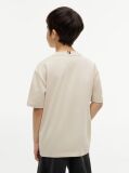 Bej Tricou Din Jersey Cu Imprimeu Heritage Flag  Baieti