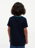 Blue Tricou Cu Logo-ul Crest  Baieti